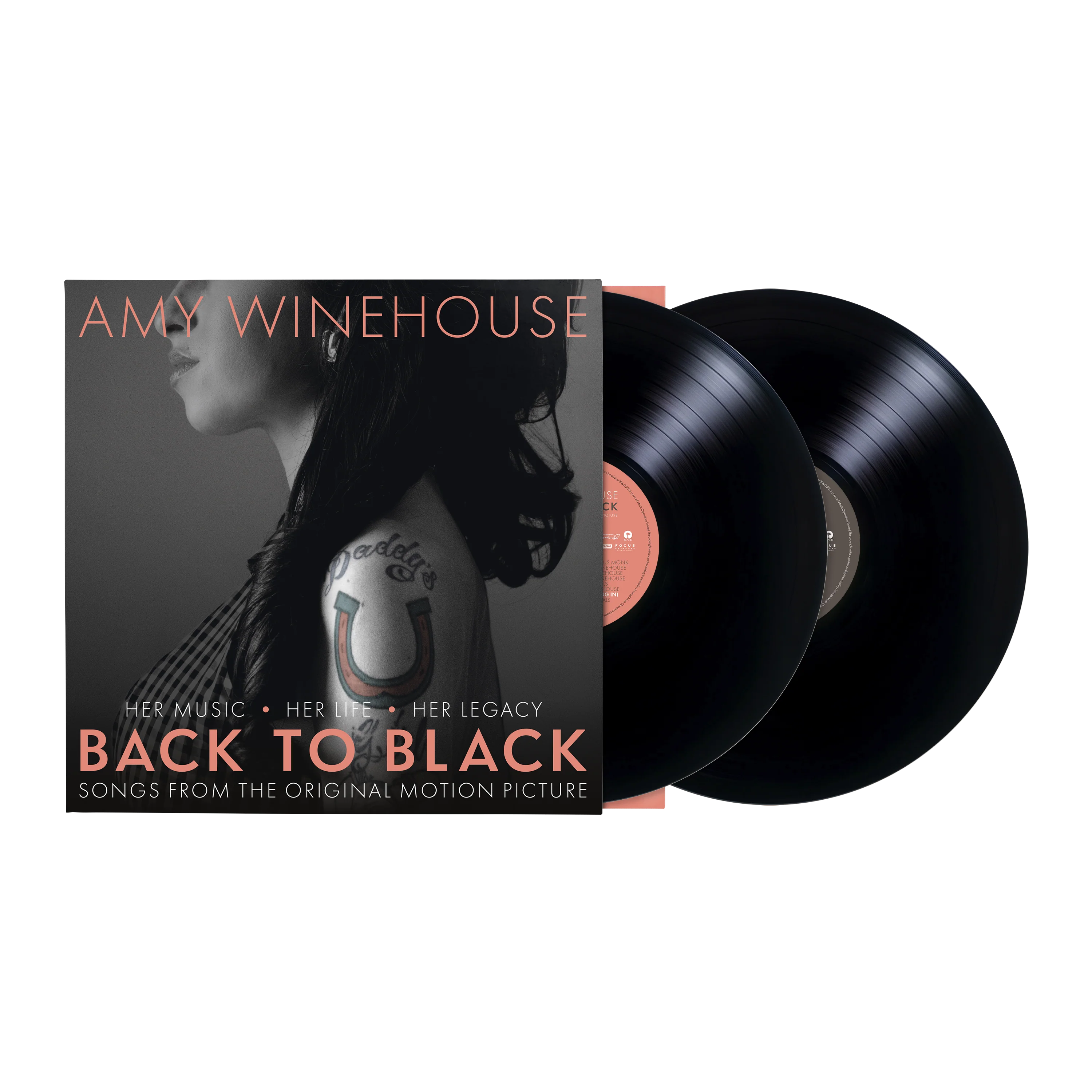 Back To Black - Songs From The Original Motion Picture: Vinyl 2LP + Back To Black Portrait Washed T-Shirt - Image 3